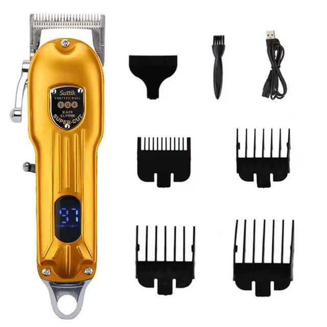 Sharp stainless steel dog grooming scissors from a pet care kit, perfect for precise trims.