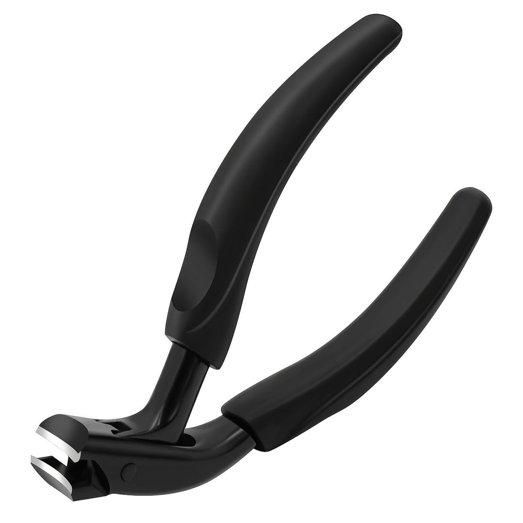 Professional toenail clipper for thick ingrown nails. Stainless steel, ergonomic design for foot care.