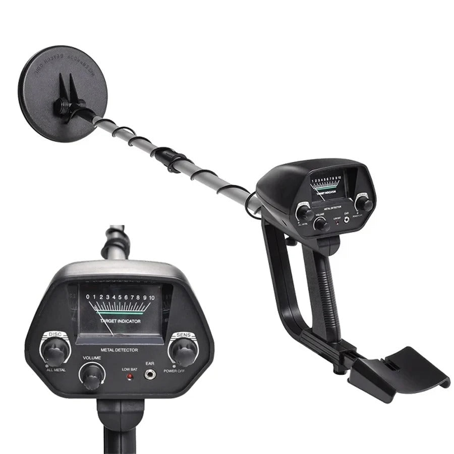 Professional unisex metal detector for gold and treasure hunting, an essential outdoor prospecting gadget.