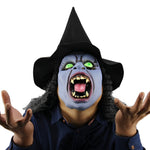Purple-faced witch