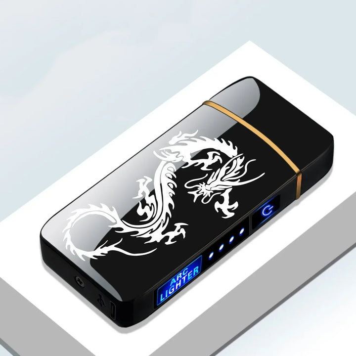 Plasma lighter with USB charging, electronic and windproof for all your ignition needs.