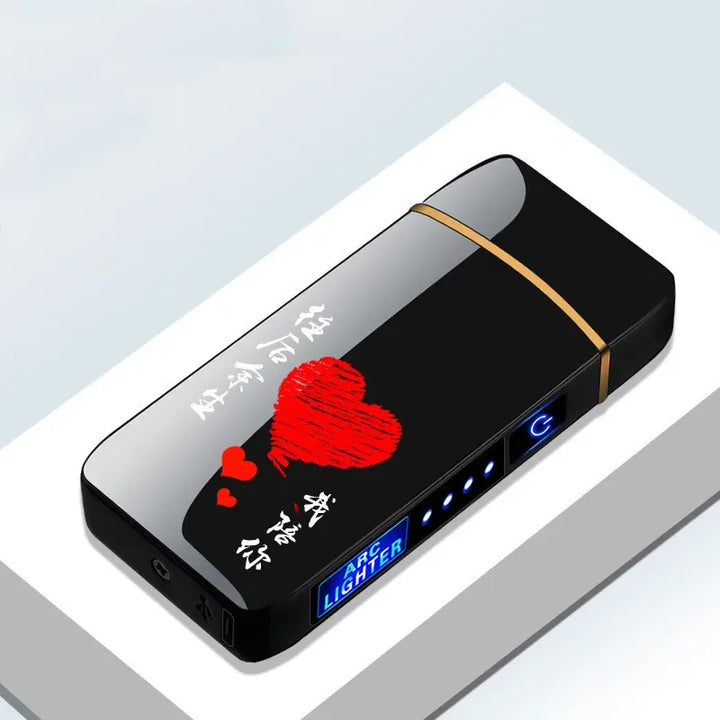 High-tech windproof plasma lighter, USB rechargeable. Ideal for camping & survival.