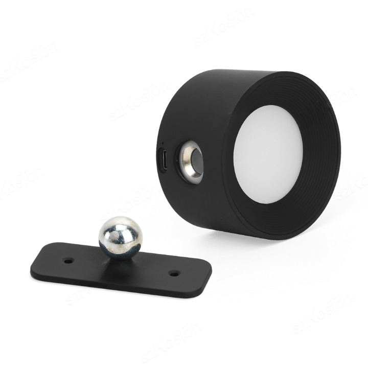 Stylish rechargeable wall lamp, cordless LED light, adjustable brightness for any room.