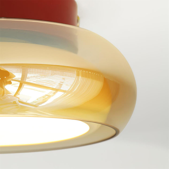 Durable retro flush mount LED ceiling light, a long-lasting indoor lighting & home decor choice.
