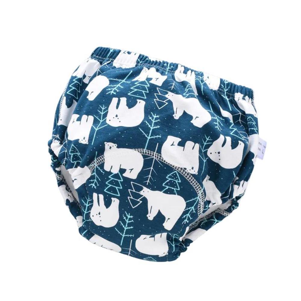 Eco-friendly reusable swim diaper for baby & toddler. Adjustable, waterproof, ideal for pool, beach, or lessons.