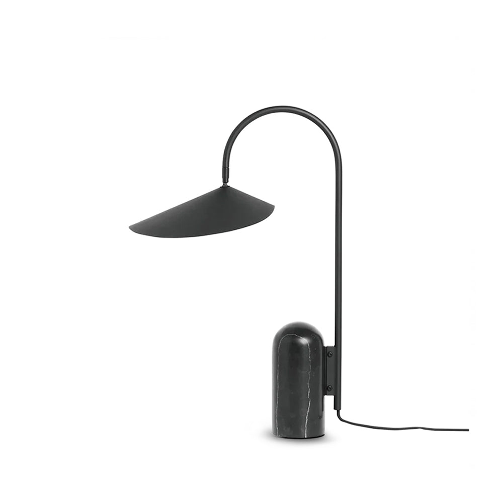 Reyaris modern arch table lamp, contemporary design, sleek home decor.