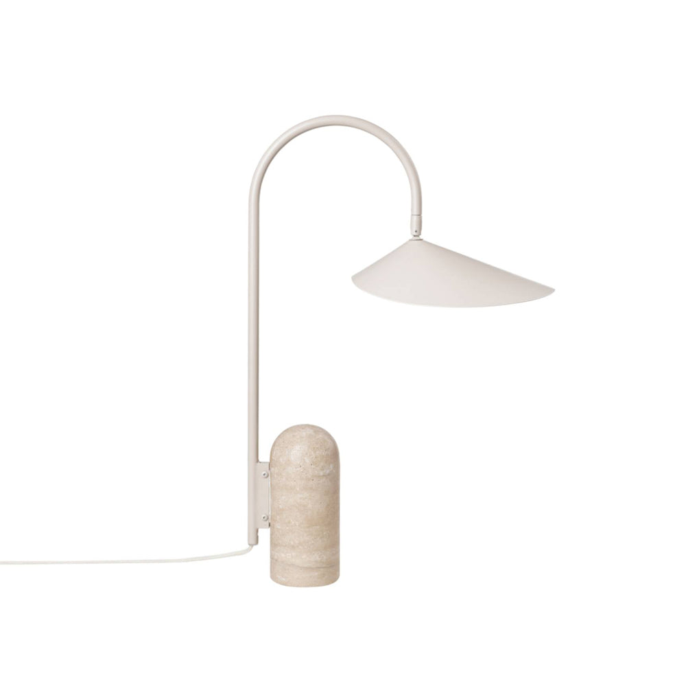 Reyaris modern table lamp, arch silhouette, versatile for any room.
