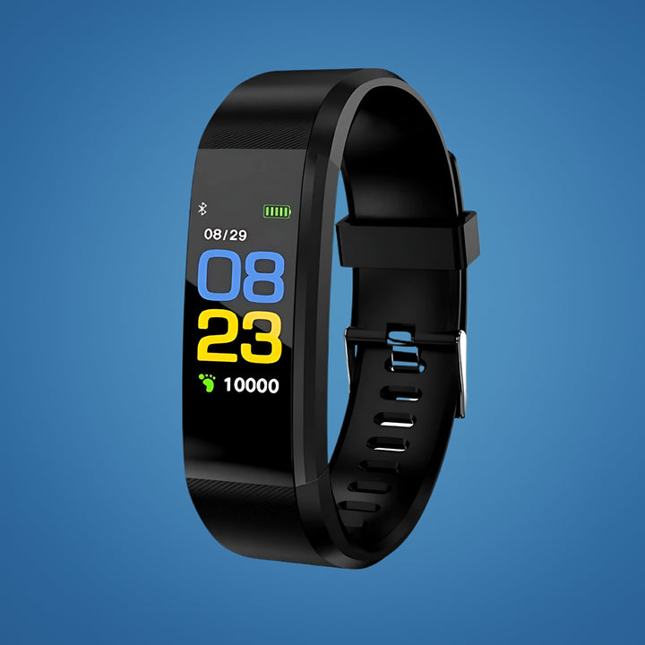 Senior Smart Fitness Watch for health monitoring, activity tracking & safety. Includes heart rate & sleep.