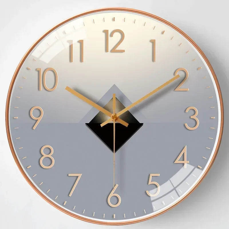 Premium 8-inch silent wall clock. Modern and decorative, perfect for a quiet home office environment.