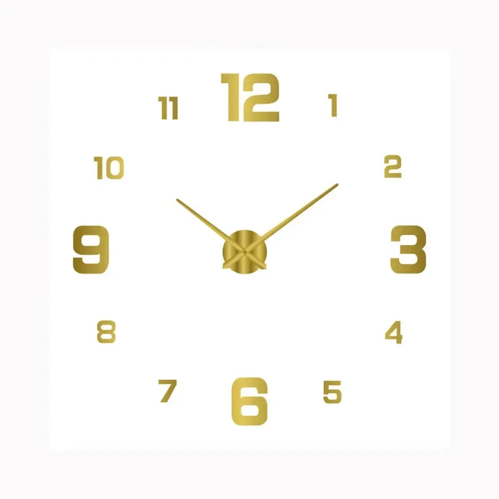 Functional 8-inch silent wall clock. Modern design & quiet movement, a room essential for stylish decor.
