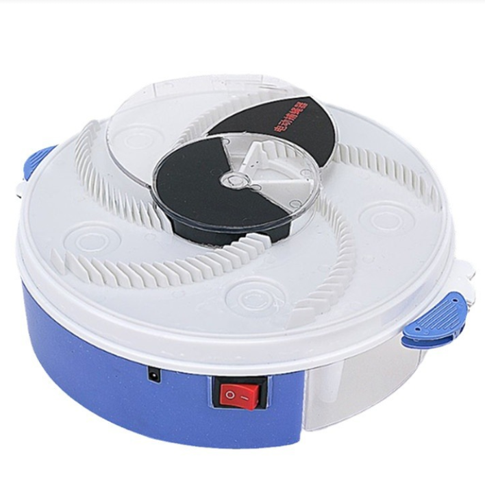 Silent USB electric fly trap with rotating system for indoor & outdoor pest control. Effective insect killer.