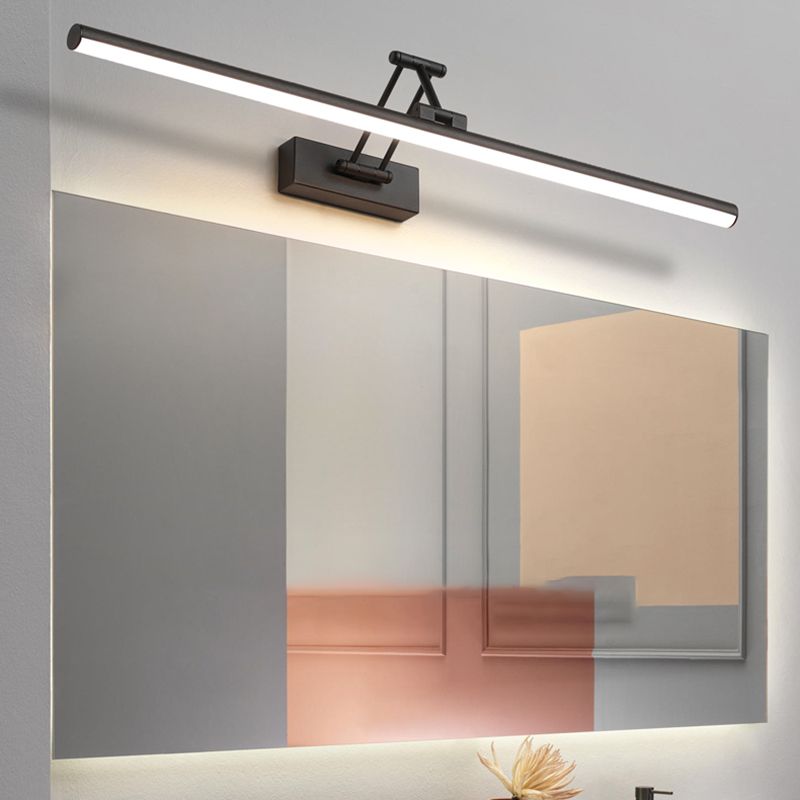 Minimalist adjustable LED wall light, sleek modern design for homes.