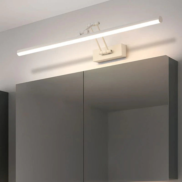 Stylish adjustable LED wall light, perfect for a modern aesthetic.