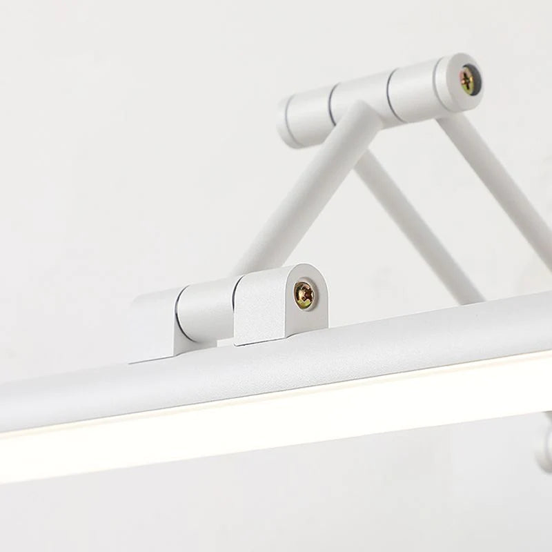 Modern adjustable LED wall light, sleek design for contemporary indoor lighting.