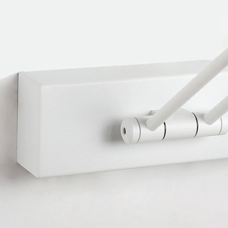 Adjustable LED wall lamp, contemporary style for modern home decor & energy efficiency.