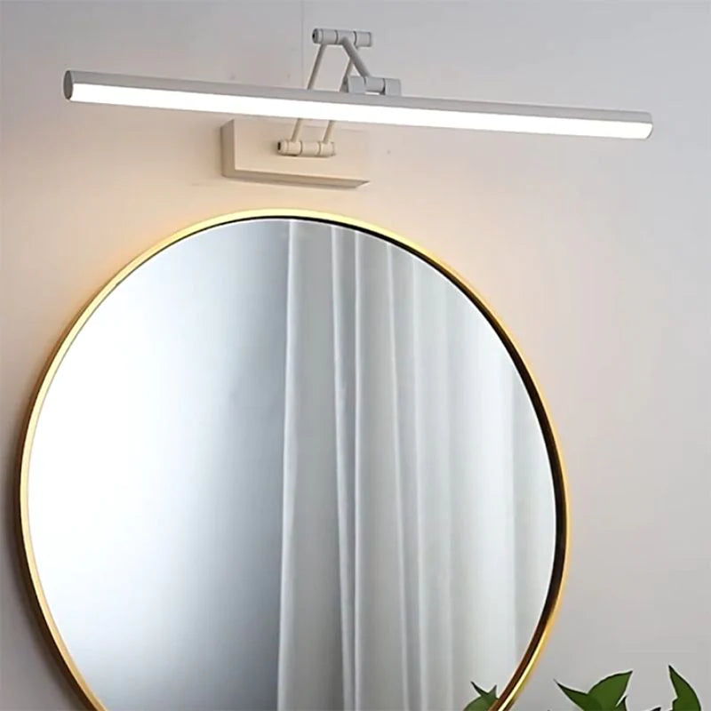 Energy-efficient adjustable LED wall light, ideal for modern interior design.