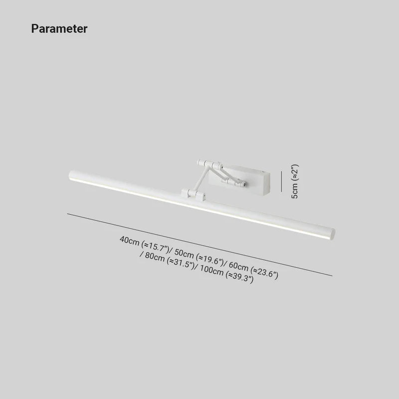 Adjustable LED indoor wall lamp, contemporary design for modern home decor.