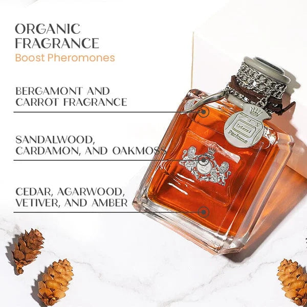 Modern Attractura Pheromone Perfume spray for men, a key part of daily grooming for improved appeal.