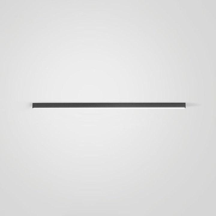 Adjustable black LED linear flush mount light, versatile modern lighting for any home interior.