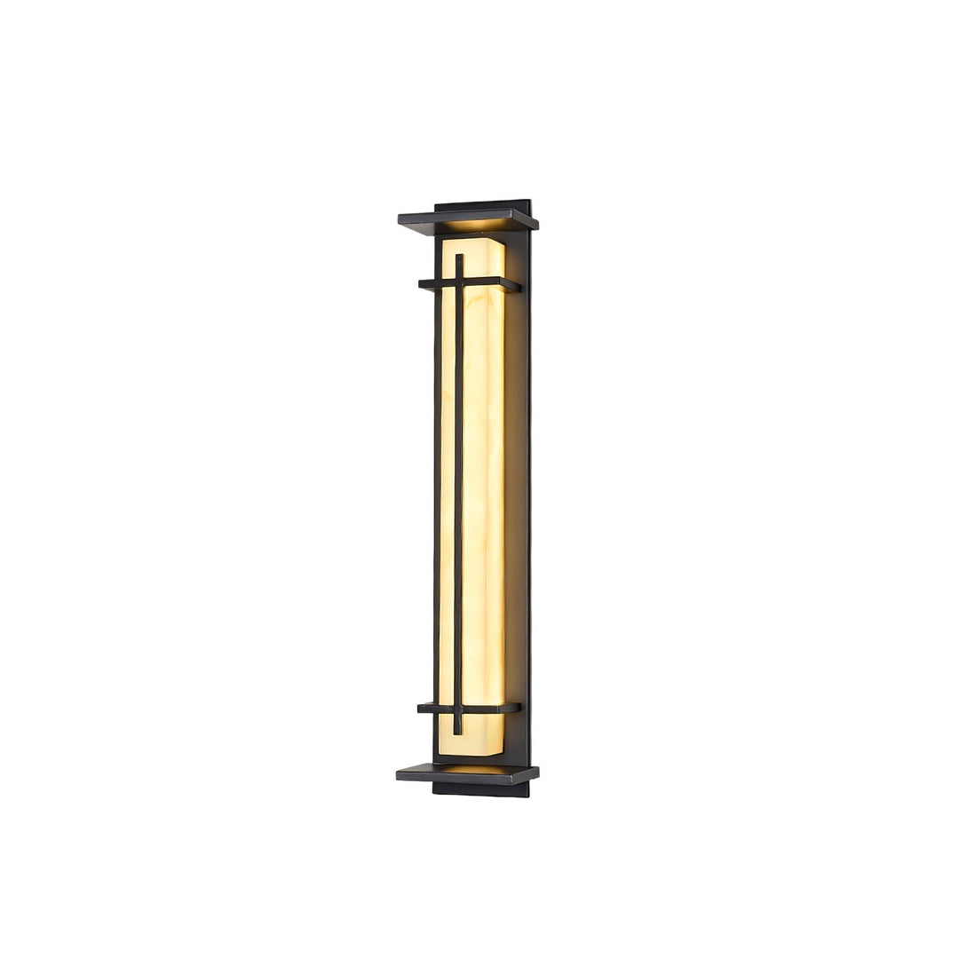 Durable LED wall light, modern and weather-resistant for all home exterior needs.