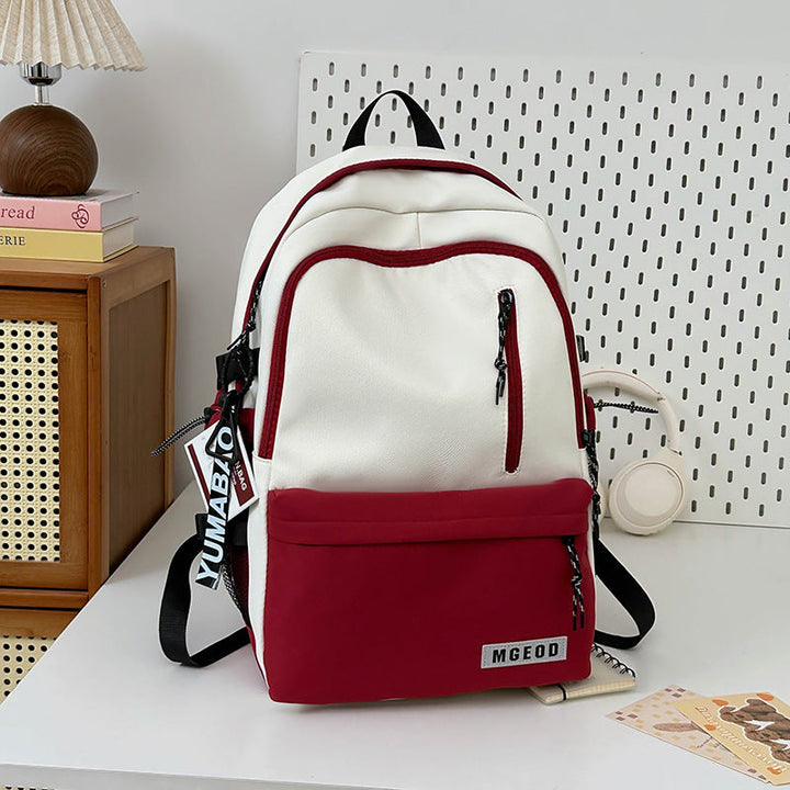 Modern multi-functional backpack with durable fabric and sleek design, perfect for student life, professional work, and travel.
