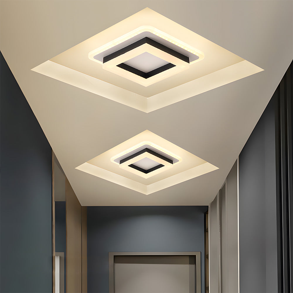 Modern hallway LED light, providing bright and energy-efficient illumination.