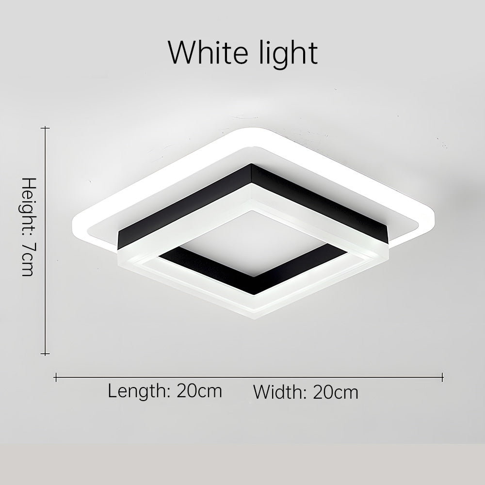 Architectural LED ceiling lamp, modern design for contemporary homes.