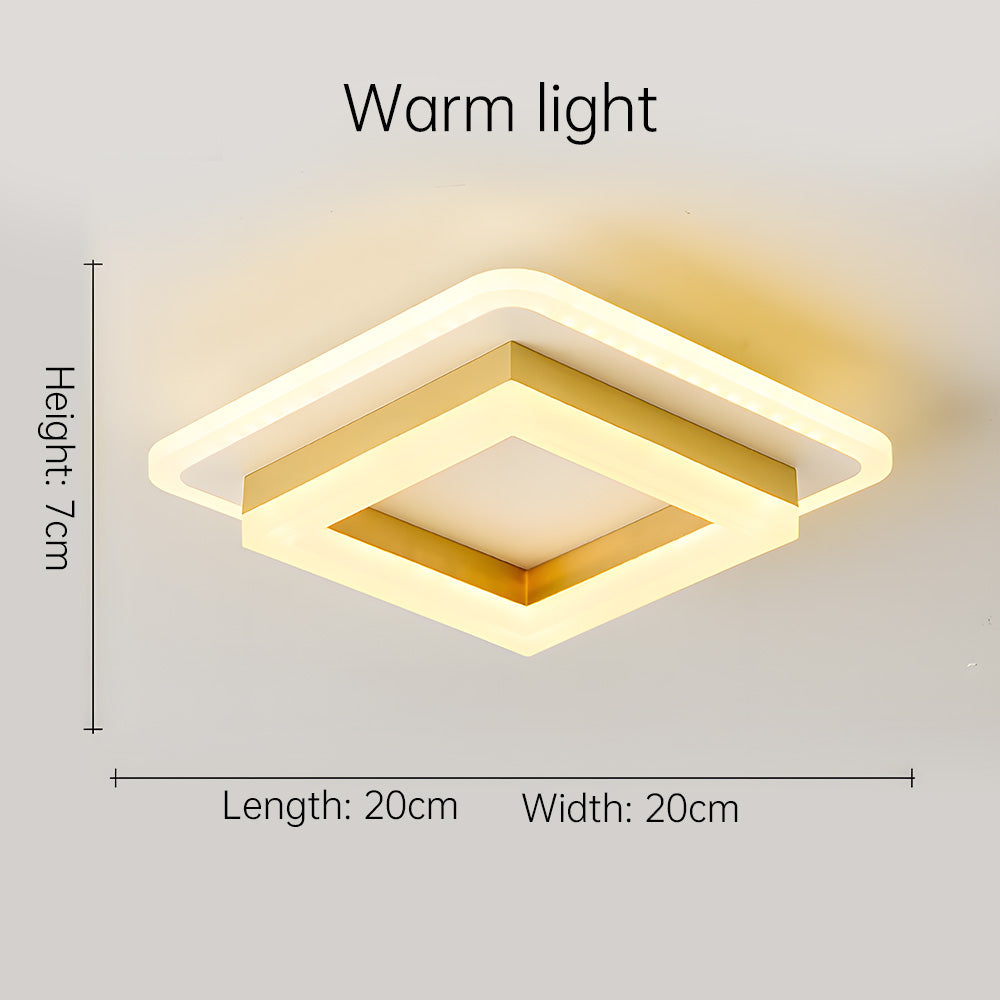 Durable LED ceiling light, sleek design for long-lasting modern illumination.
