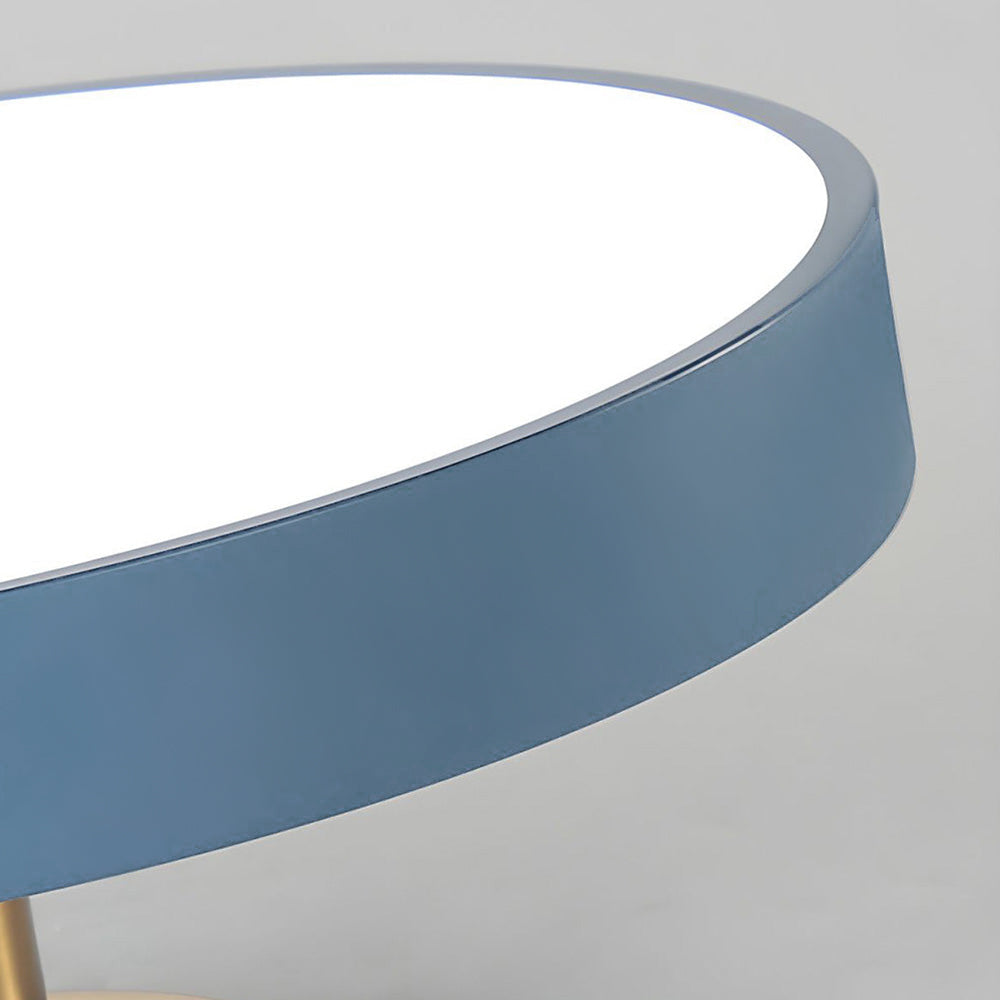 Energy-saving LED ceiling lamp, sleek design for modern interior lighting.