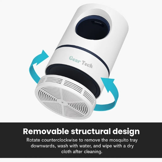 Powerful UV fly trap effectively catches flies, mosquitoes, and indoor/outdoor bugs. A silent pest control solution.