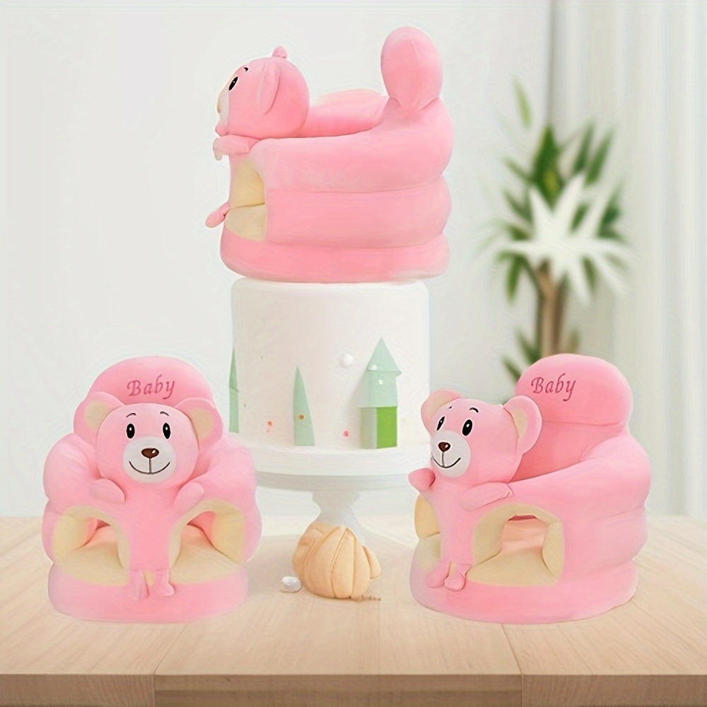 Infant sitting support chair, helps babies learn to sit up safely and comfortably, soft baby furniture.