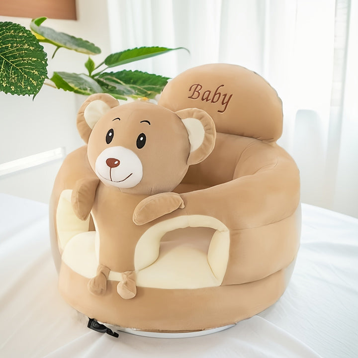 Comfortable baby sitting chair, soft infant support for learning to sit, ideal baby furniture.