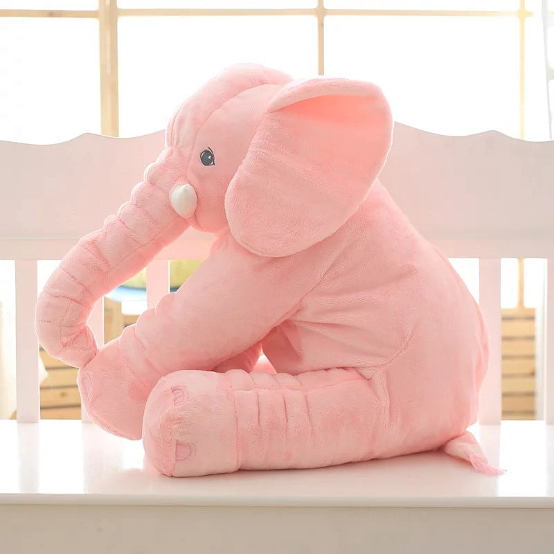 Safe & soft elephant baby pillow, ultimate comfort for little ones.