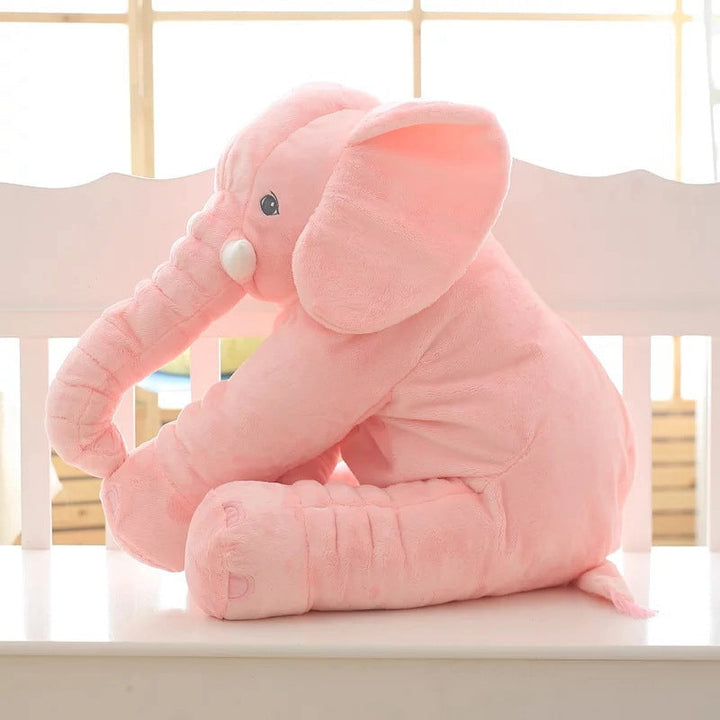 Safe & soft elephant baby pillow, ultimate comfort for little ones.
