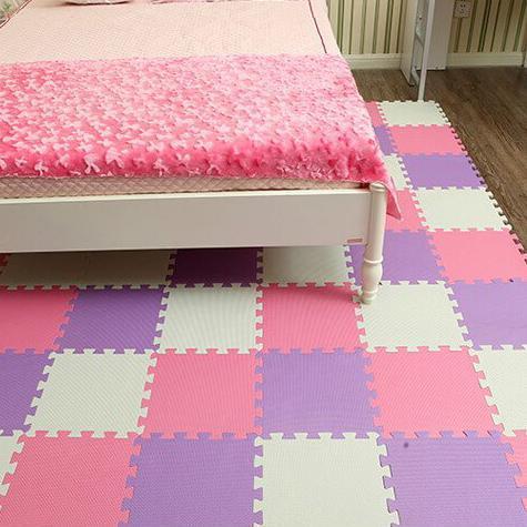 Protect your floors with these durable interlocking foam exercise and play mats.