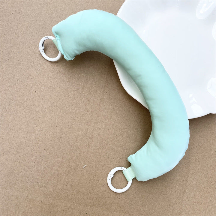 Unisex soft toy keychain, an adorable gift for keys or handbags.