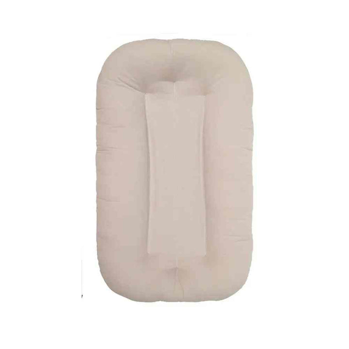 Plush Baby Comfort Sleeping Nest & Lounger, a soft infant bed providing a safe space for newborns in any nursery.