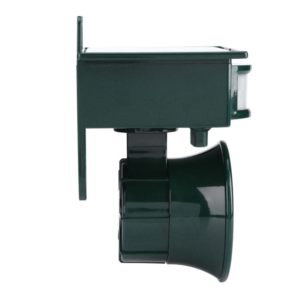 Effective ultrasonic pest control device. Solar motion sensor bird repeller for humane deterrent.