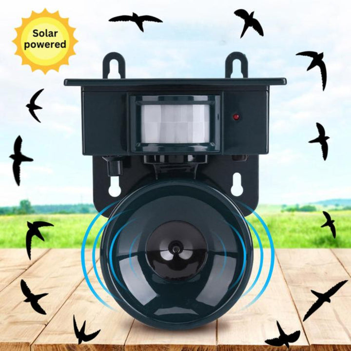 A robust motion sensor wildlife scarer, ideal for garden protection & outdoor pest solutions.