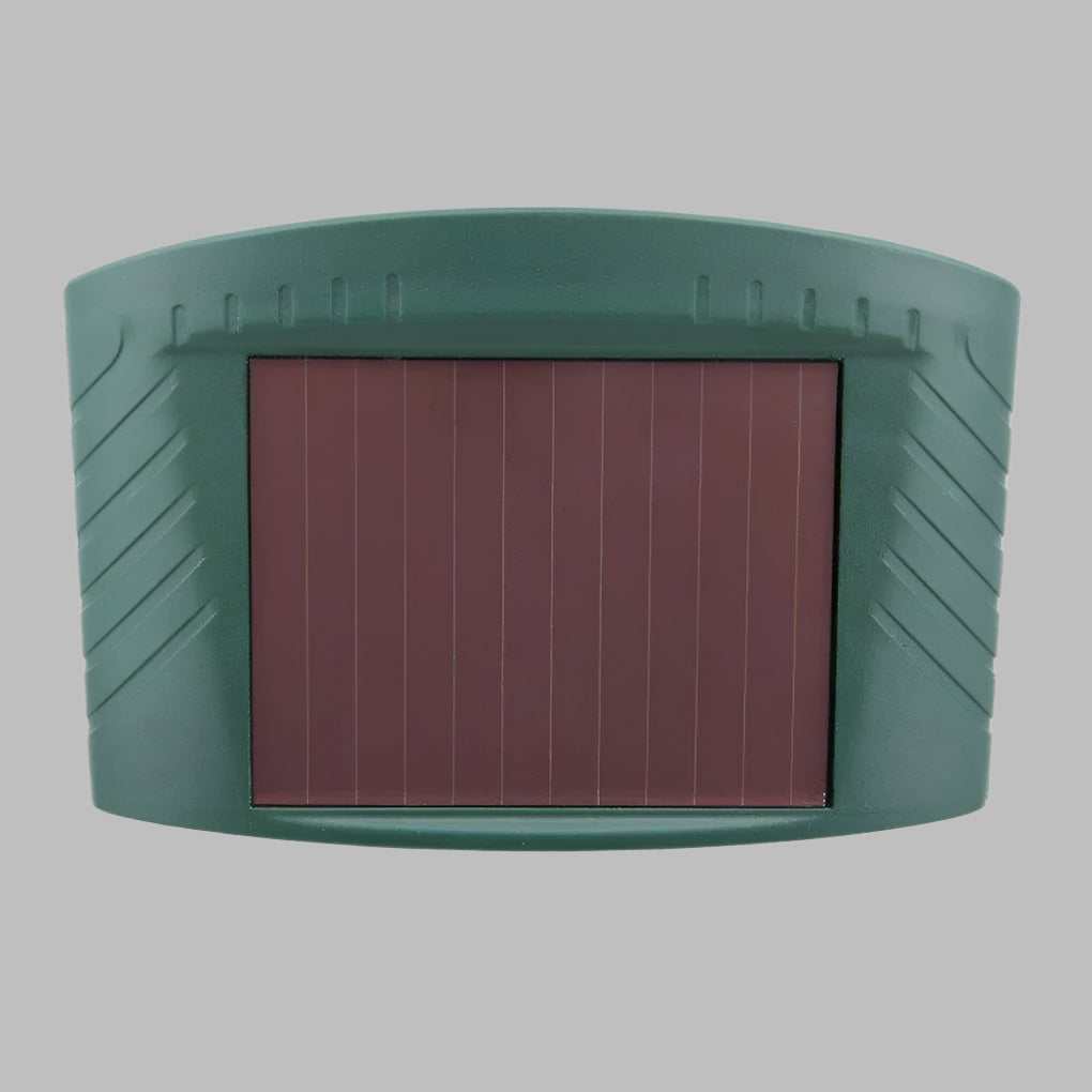 Outdoor animal deterrent: ultrasonic rabbit repeller for effective garden pest control. Keep rabbits out.
