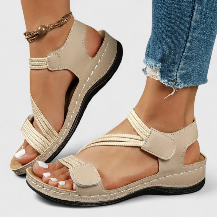 Ultra-comfortable women's sandals with orthopedic design, ensuring foot comfort and pain relief.