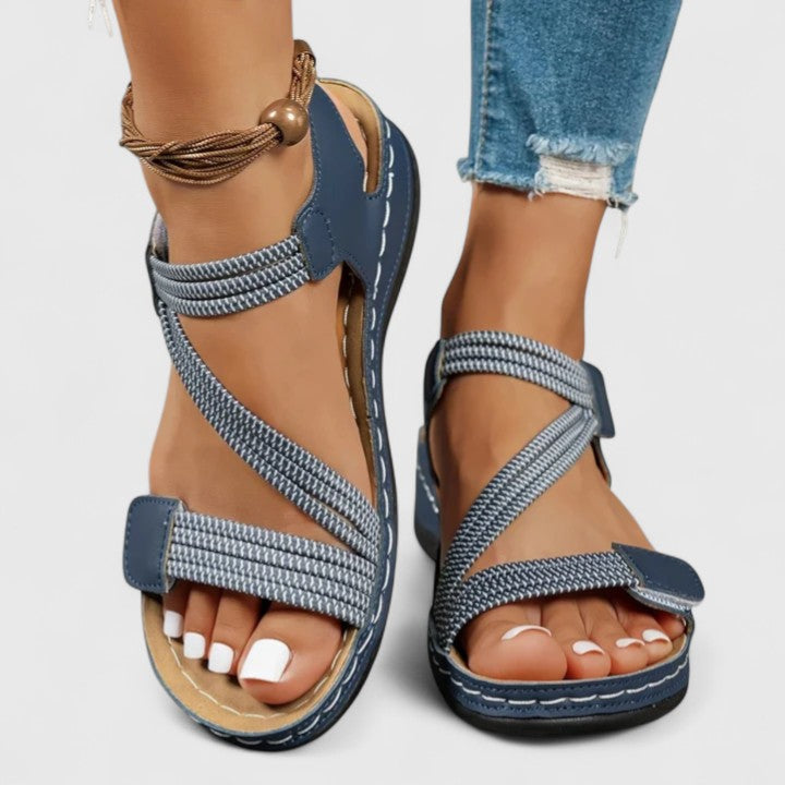 Sophisticated women's sandals, offering orthopedic arch support & ultimate pain relief.