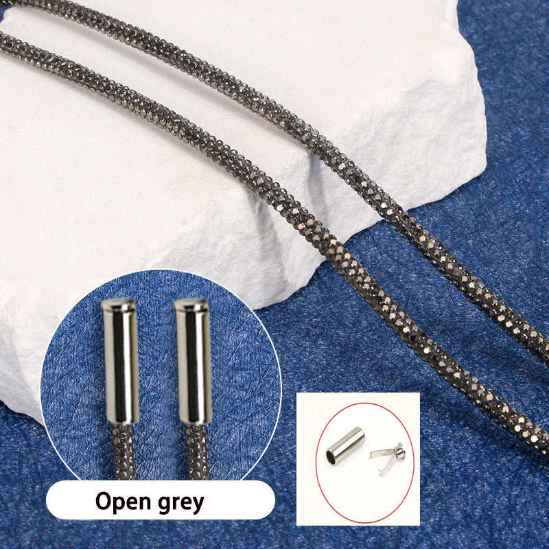 Modern crystal-studded lanyard, a sophisticated and versatile choice for enhancing your daily look.