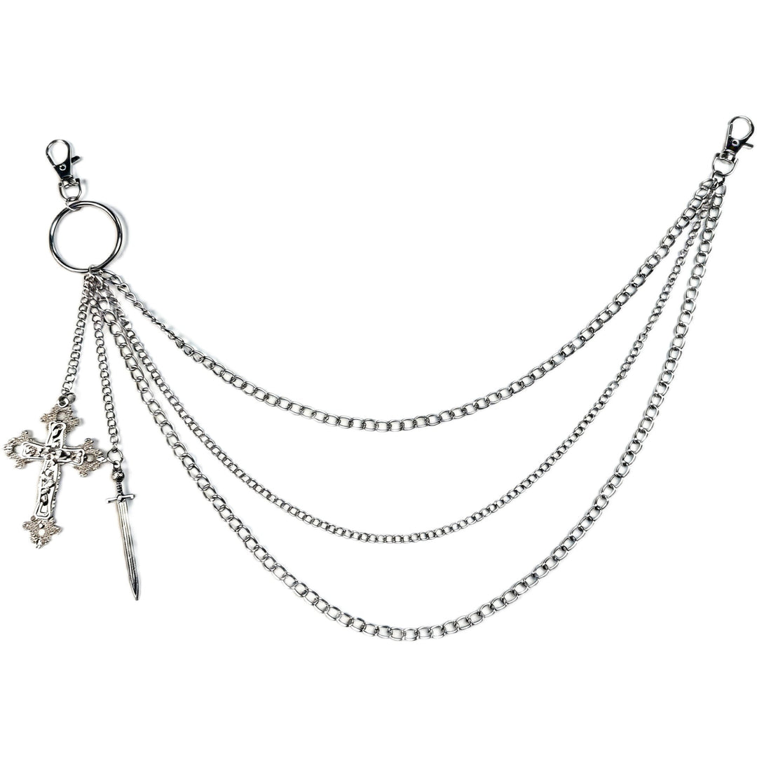 Glamorous sparkling hair chain, a chic party hair accessory to elevate any elegant women's hairstyle.