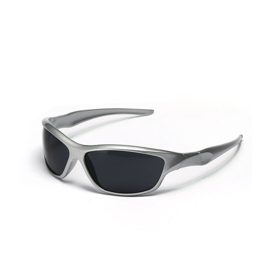 Sporty activewear sunglasses with polarized lenses, essential for outdoor enthusiasts seeking comfort and glare reduction.