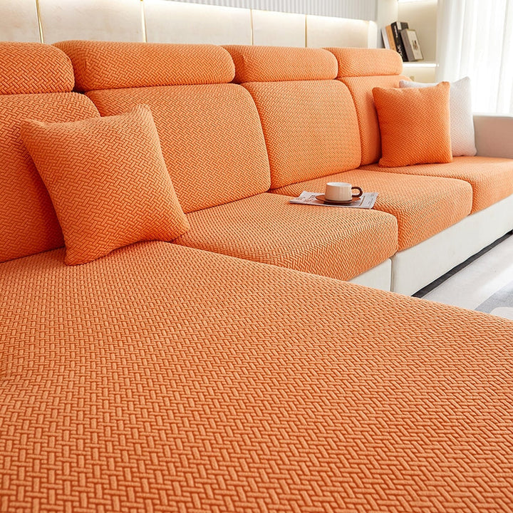 High-quality stretchable sectional sofa cover, ensuring your living room furniture stays pristine.