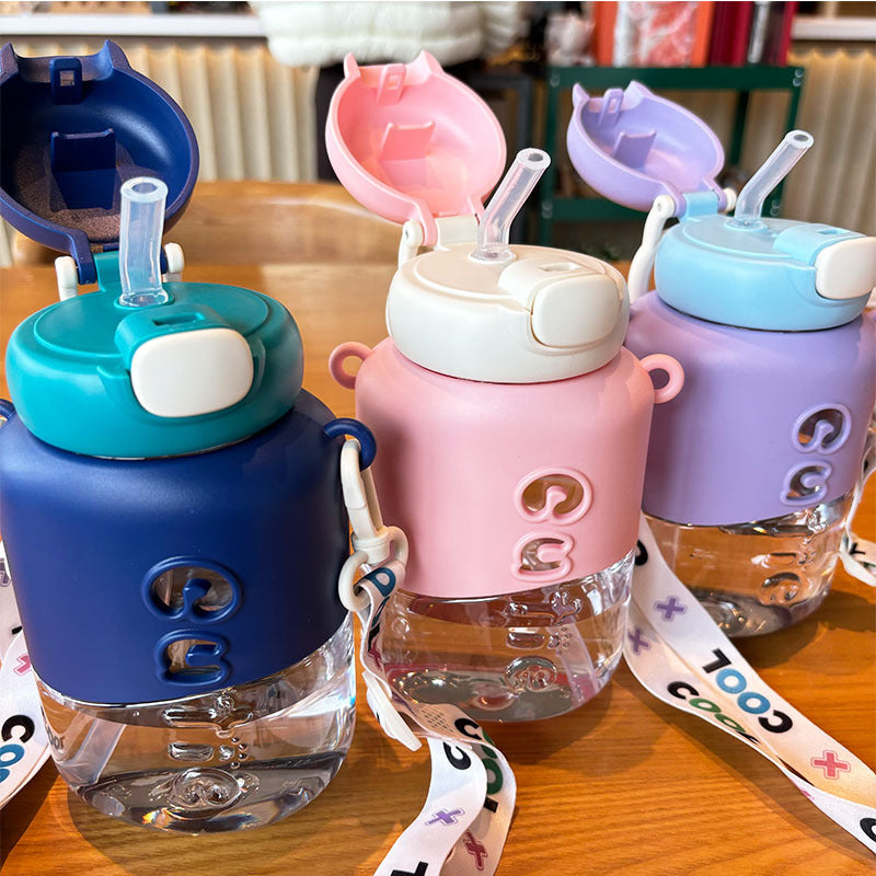 Vibrant pink 23oz reusable BPA-free water bottle for women, perfect for gym, travel & everyday hydration.