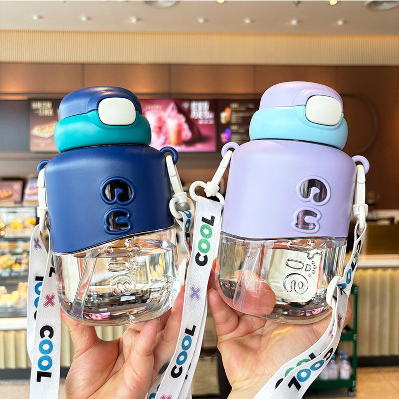 Leak-proof 23 fl oz sports water bottle for women, ideal for gym, travel, & daily hydration. BPA-free drinkware.