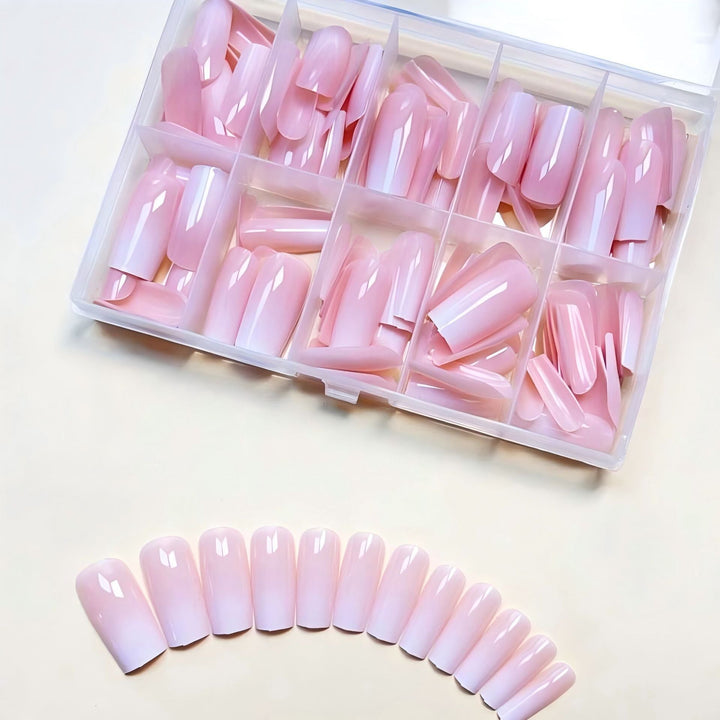 Durable & stylish women's press-on nail tips. Achieve a beautiful, long-lasting artificial nail art manicure easily.