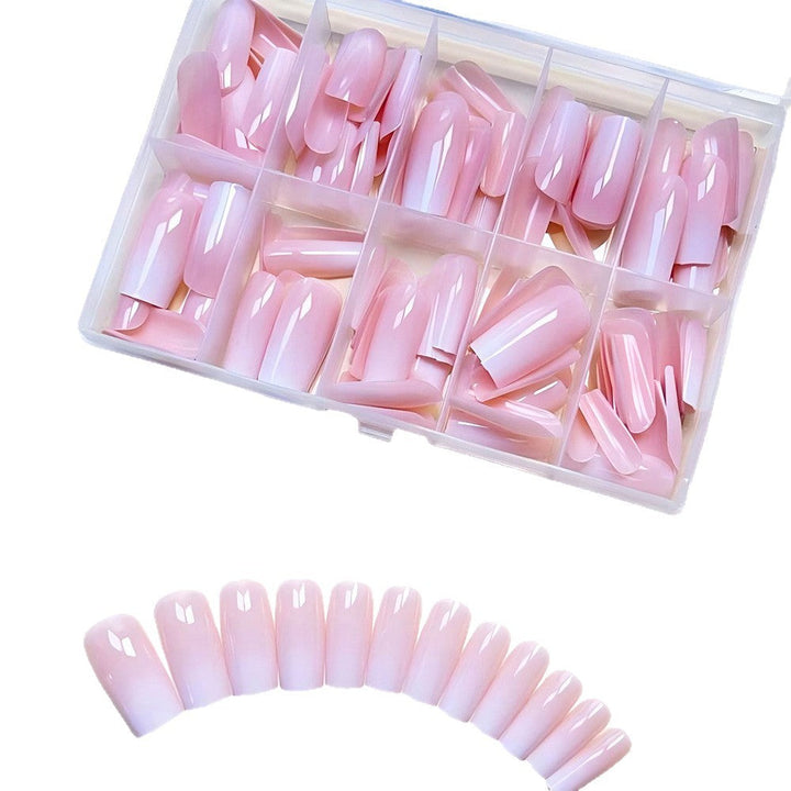 Premium women's press-on nail tips. Achieve a stylish, long-lasting manicure with these easy-to-apply artificial nails.